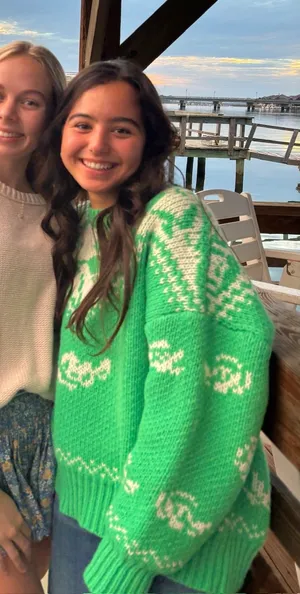 Grey Bandit Green Sweater  thumbnail 1
