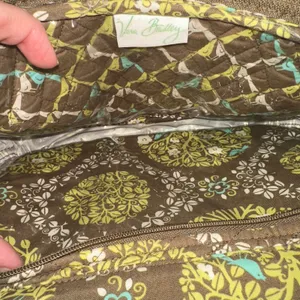 Vera Bradley Sittin In A Tree Hanging Cosmetic Makeup organizer foldable Storage thumbnail 3