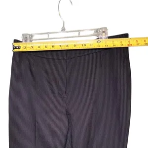 Le Suit Pants Womens 10P Petite Pinstripe Dress Career Office Workwear thumbnail 7
