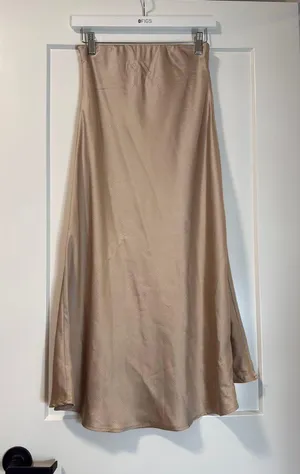 Indigo Rising Maxi Skirt Tan thumbnail 1