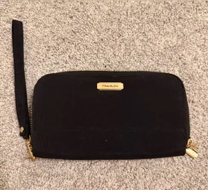 Travelon Black Wallet with Gold Accent Plate thumbnail 1