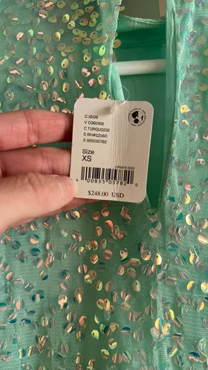 Anthropologie Sequin Maxi Dress thumbnail 2