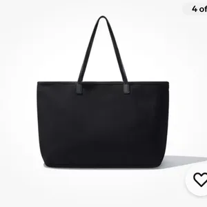NWT Black Cleobella Canvas Tote Bag thumbnail 4