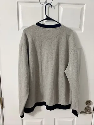 Mammoth Mountain California Grey Crew Sweatshirt with Black Trim thumbnail 4