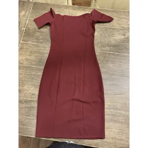 Reformation Maroon Burgundy Garnet Red Dress Size Small Orlando? Bodycon thumbnail 3