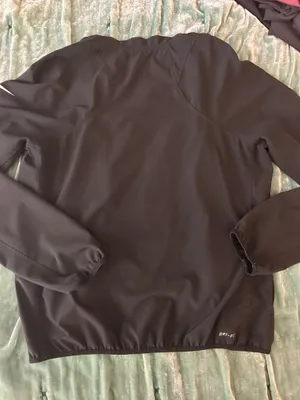 Nike Black Dri-Fit Jacket Zip-Up thumbnail 6