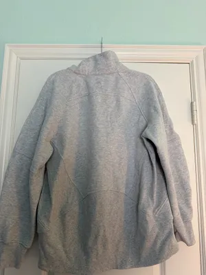 Scuba Oversized Half-Zip Lululemon Funnel Neck Long thumbnail 2