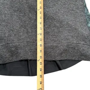 Anthro MOTH Knit Tank Top Sz M Gray Green Whimsygoth Fairy Grunge Cottage Goth‎ thumbnail 8
