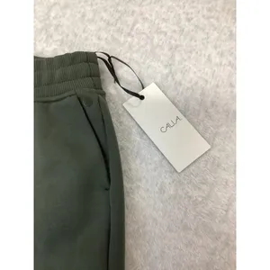 CALIA Women Ivy Green Soft Scuba Fleece High-Rise Cinch Jogger XXL WAX115 thumbnail 2