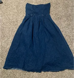Jean Dress Blue Size L thumbnail 1