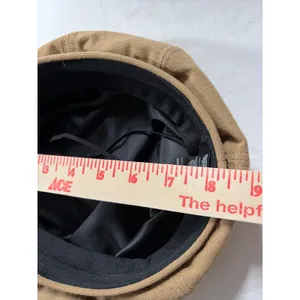 Angela & William Tan Khaki Cotton Newsboy Cap Baker Boy Hat CB4132 thumbnail 8