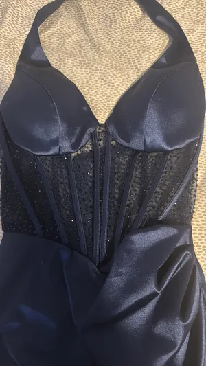 Windsor Prom Dress Navy Blue thumbnail 2