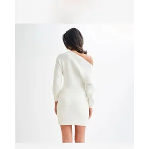 Meshki Rafferty Boat Neck White Sz XS Dress thumbnail 4