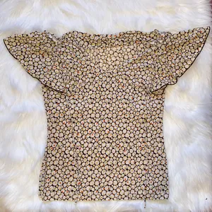 Polka Dot Blouse Tan thumbnail 1