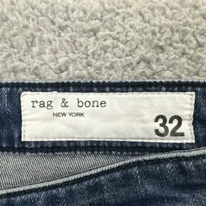 Rag & Bone Dre Low Rise Slim Boyfriend Jeans‎ Ankle Stretch Women's 32 x 30 thumbnail 3