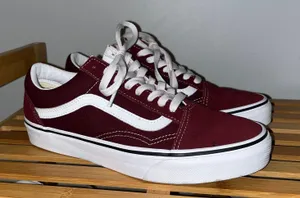 Vans Old Skool Shoes - Maroon thumbnail 1