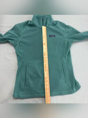 Patagonia Teal Zip-up Fleece Medium‎ thumbnail 6