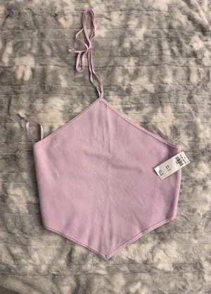 Abercrombie Halter Top Crop thumbnail 1