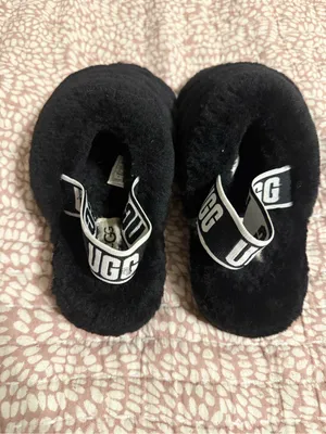 UGG Fluff Yeah Slide black size 6 thumbnail 4