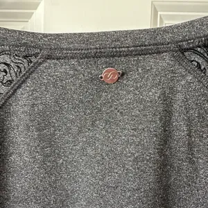 Calia by Carrie Underwood Onyx Velvet Sweatshirt Women's Size L Black Gray thumbnail 7