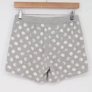 Unbranded Shorts Womens S Polka Dot Grey Lounge Casual Excellent thumbnail 2