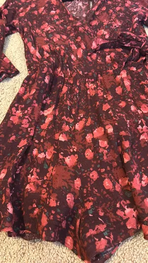 Free People Floral Romper thumbnail 9