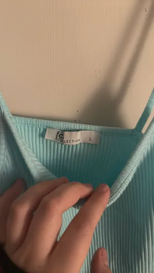 FCs mini crop top Blue Size L thumbnail 4