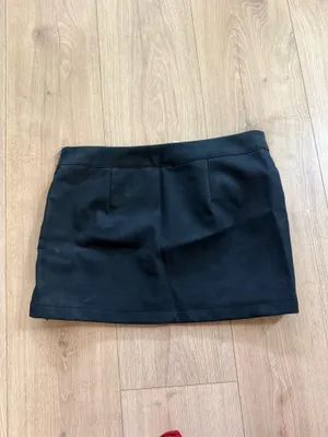 New bought for $79 Black studded BDG mini skirt with silver studs along the side, size S #punk #edgy thumbnail 4