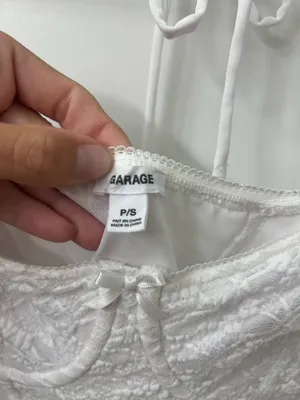 Garage Lace Bustier Top thumbnail 3
