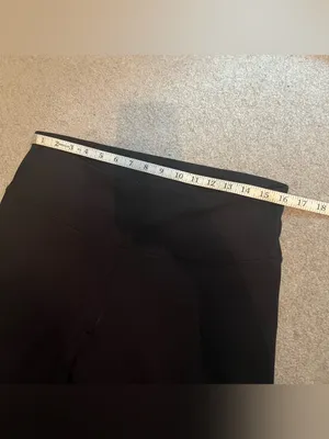 Old Navy Active Women’s Elevate Go-Dry Black High-rise Cropped Leggings thumbnail 7