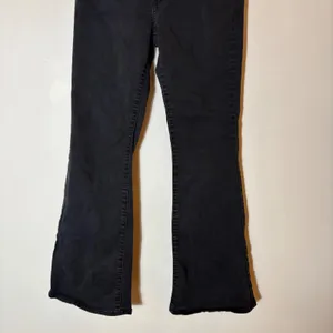 Levi's 726 Flare Black Denim Jeans‎ Size 27 thumbnail 3