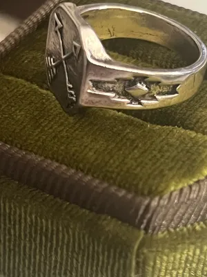 Classic Style Double Arrow w/ Intricate Details Stainless Steel Silver Ring S 6 thumbnail 4