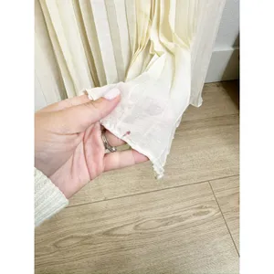 NWT Anthropologie Let Me Be One-Shoulder Pleated Maxi Dress Cream White Medium thumbnail 10