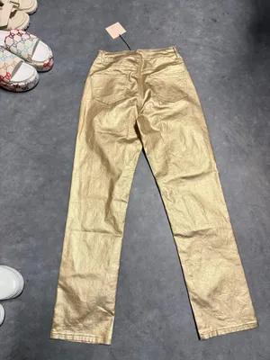 Super down gold jeans thumbnail 3
