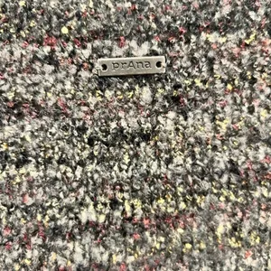 prAna Womens Small Marled Boucle Wool Blend Open Front Longline Cardigan Sweater thumbnail 5