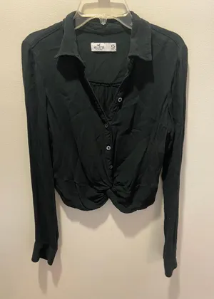 Cropped Button Down thumbnail 1