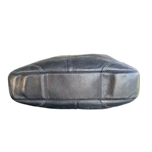 Vintage Coach Hamilton Hobo Bag Black Pebbled Leather Brass Horsebit Style 12460 thumbnail 8