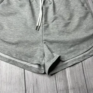 SHEIN Unity Drawstring Waist Track Shorts Athleisure Stretch Size Medium thumbnail 6