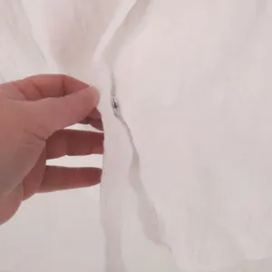 Wilfred Free Aritzia Sail Dress Swim Cover Womens 2XS White Organic Cotton Gauzy thumbnail 3
