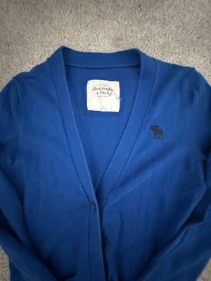 Abercrombie & Fitch Y2K V-Neck Button Down Cardigan Size S thumbnail 3