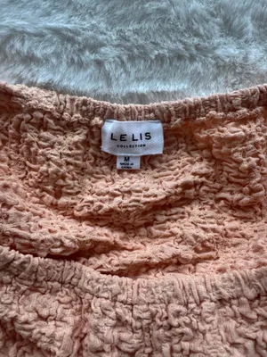 Coral Crop Top Le Lis thumbnail 3
