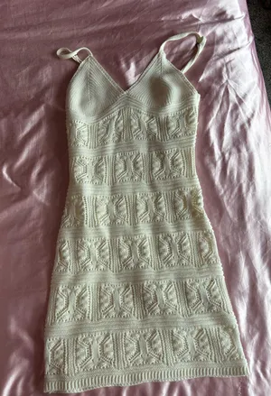 olive and oak mini dress crochet thumbnail 1