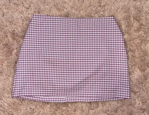 Purple Plaid Urban Outfitters Mini Skirt thumbnail 1