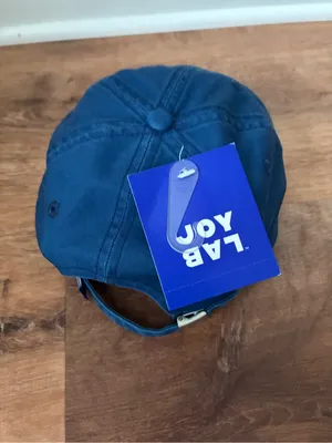 JoyLab Classic Blue Cotton Baseball Cap, NWT thumbnail 5