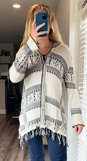 vintage savannah Boho Cover Up thumbnail 3