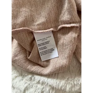 American Eagle Soft & Sexy Plush Button Front Y2K Cardigan Sweater Size Large thumbnail 6