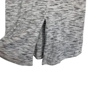 Lululemon Gray Space‎ Dye Racerback Tank Top Open Back Split Detail Womens Small thumbnail 6
