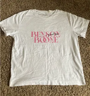 Benson Boone Pulse Album Tee White Size L thumbnail 1