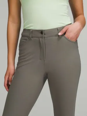 Lululemon City Sleek Slim-Fit 5 Pocket High-Rise Pant in Grey Sage Size 28 thumbnail 7