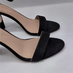 Madden Girl Dress Sandal Womens 10M Black Strappy Block Heel Shoes Wedding Party thumbnail 7